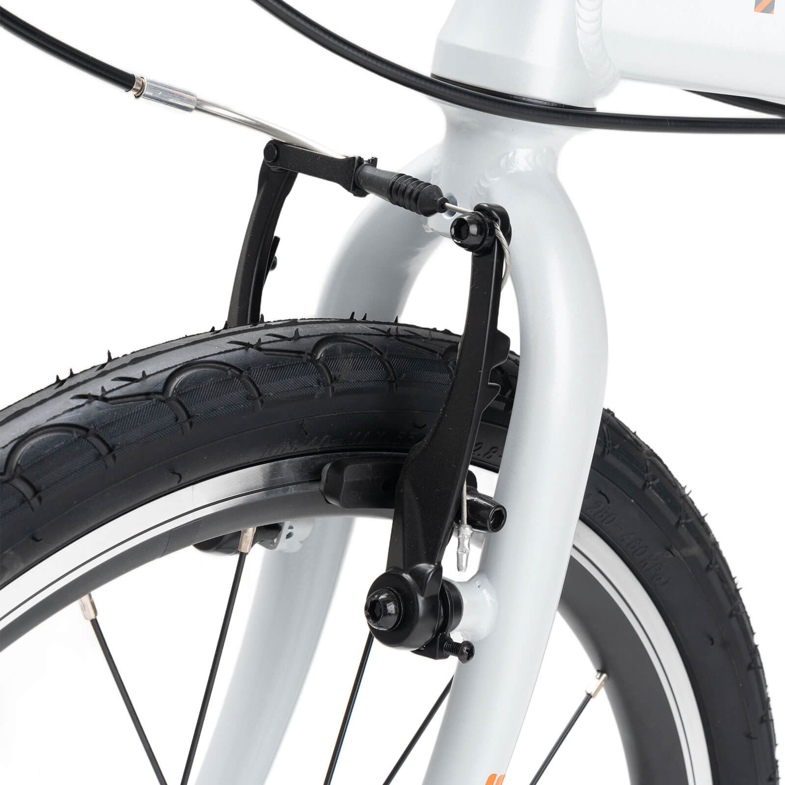 rockbros 20 inch aluminum folding bike 8 speed for city commuting
#color_White Grey