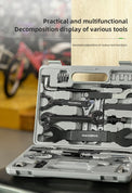 ROCKBROS 22-piece bike repair tool kit durable portable maintenance box for cycling