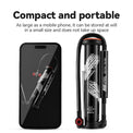 ROCKBROS 220PSI mini portable bike pump for cycling and travel