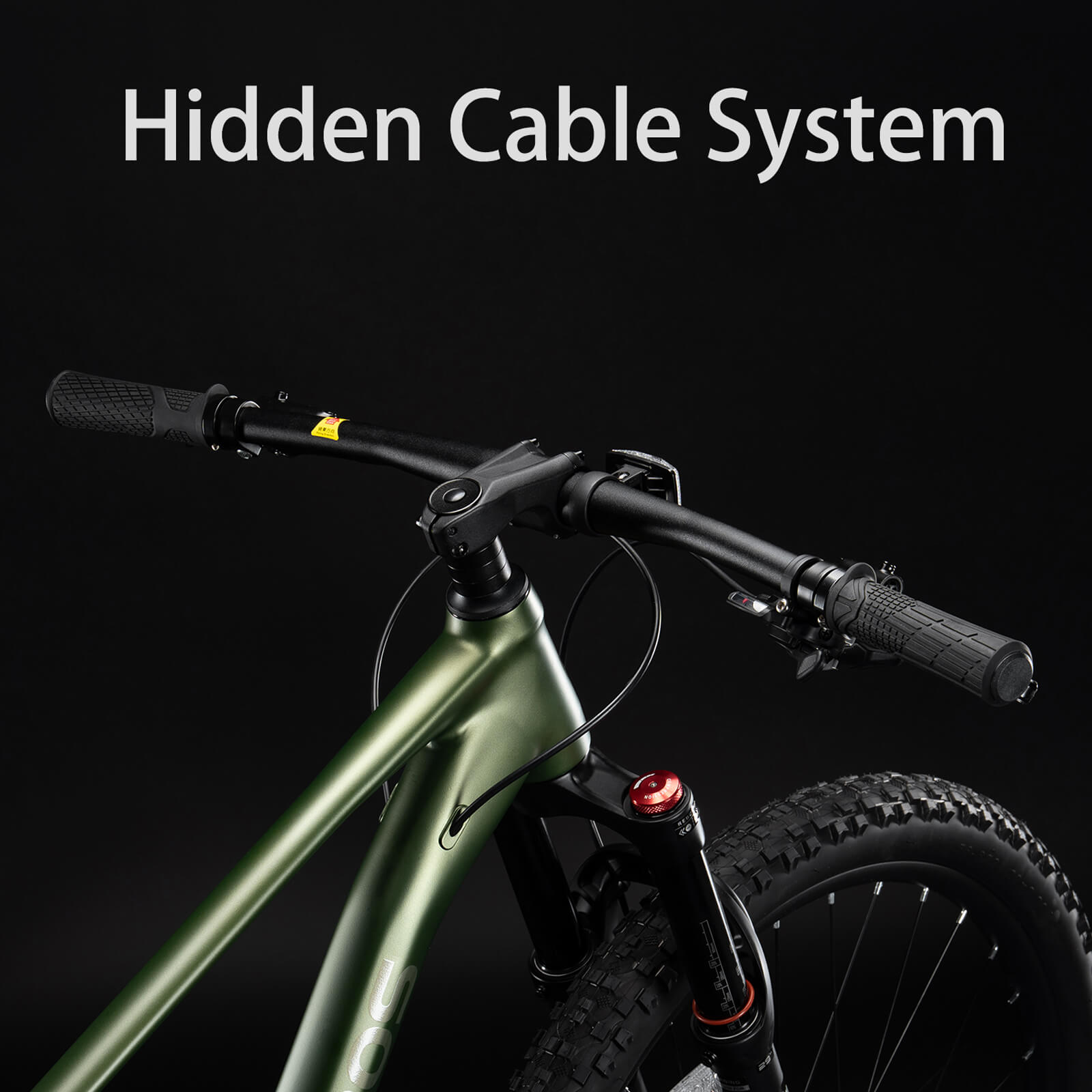 rockbros MT600 29 Inch Hardtail MTB with Hydraulic Disc Brakes.
#color_green