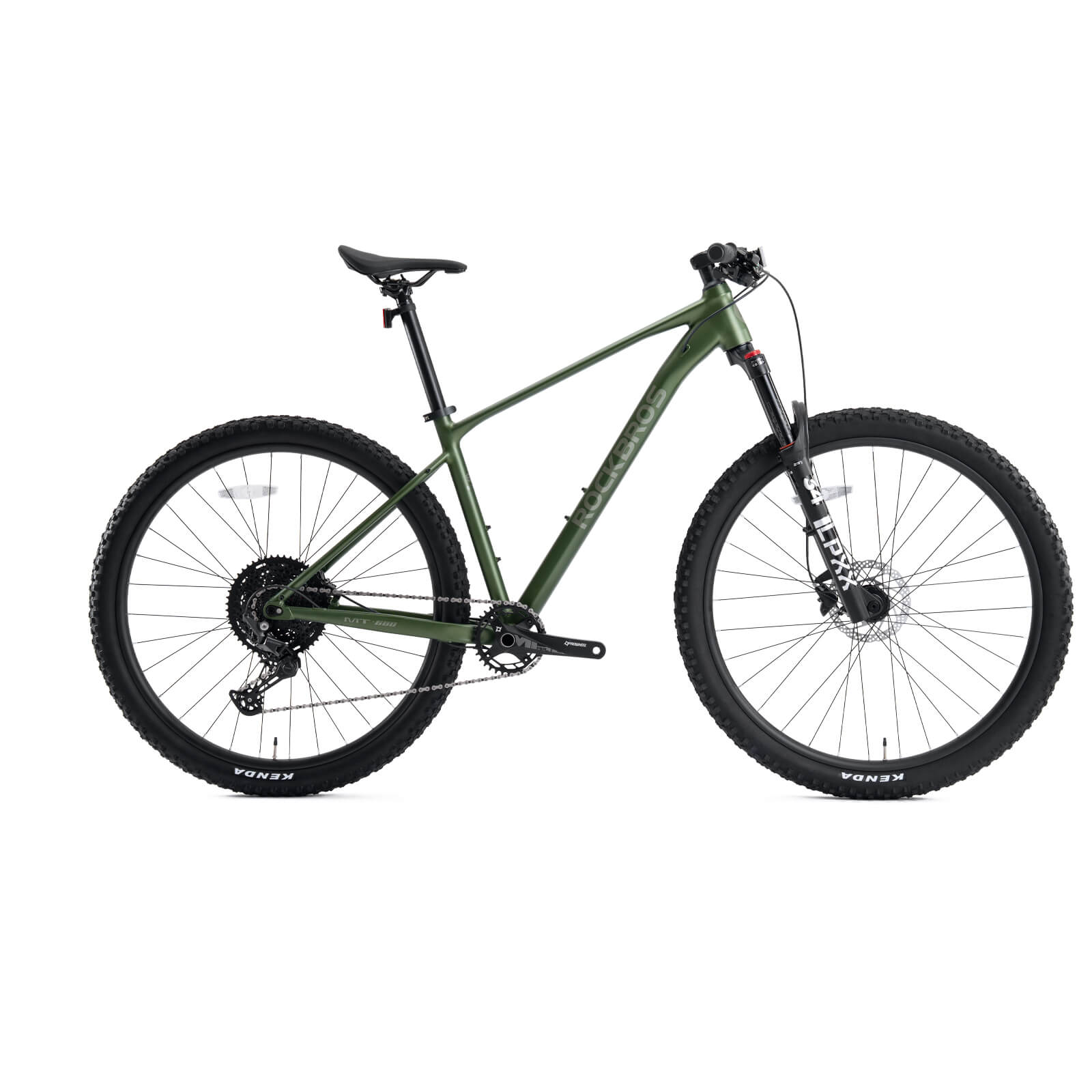 rockbros MT600 29 Inch Hardtail MTB with Hydraulic Disc Brakes.
#color_green