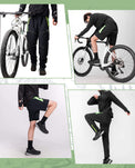 rockbros detachable cycling trousers versatile for all-weather