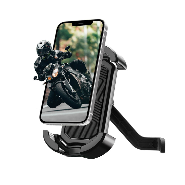 ROCKBROS 360° Rotatable Motorcycle Bike Phone Holder 4.7-6.8Inch Shockproof Cycling Cellphone Mount