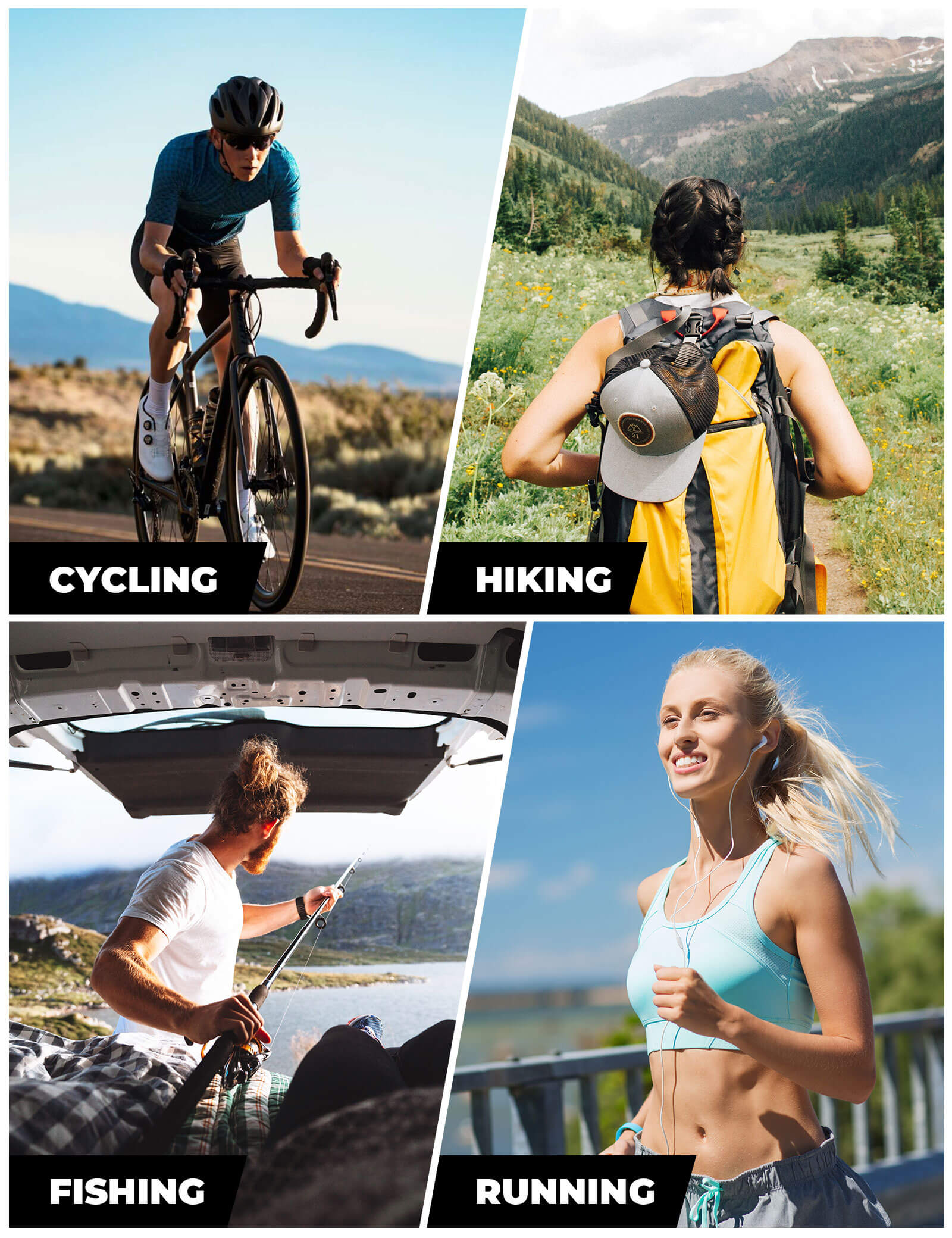 ROCKBROS 3D padded half finger cycling gloves for summer riding.
#color_black