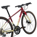 rockbros flat bar disc brake road bike for fitness cycling