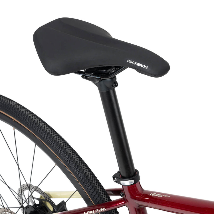 rockbros flat bar disc brake road bike for fitness cycling