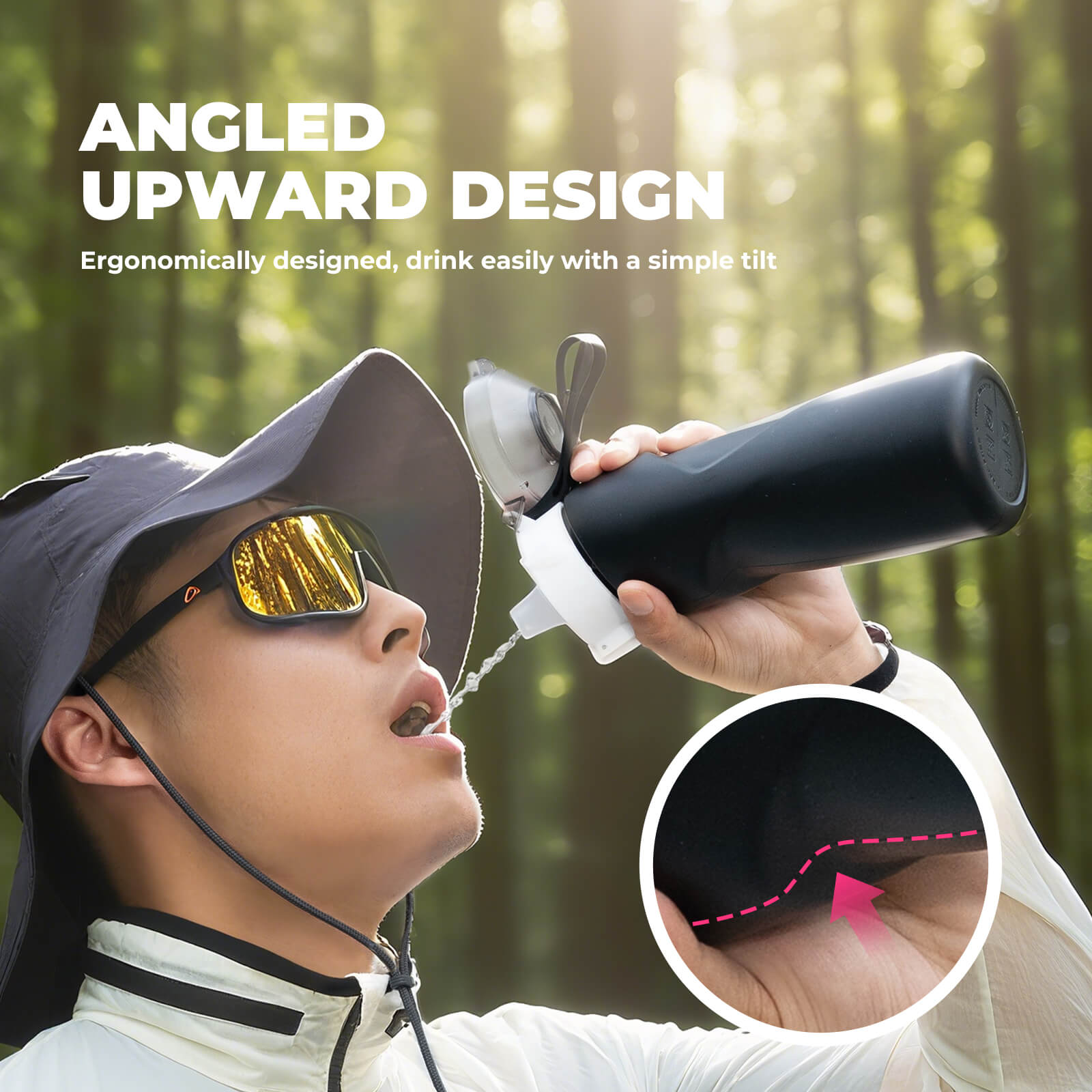 ROCKBROS 700ml BPA-free collapsible silicone water bottle for daily hydration.
#color_blue