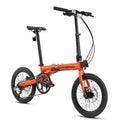 rockbros 16 folding bike disc brake portable city cycling
#color_orange
