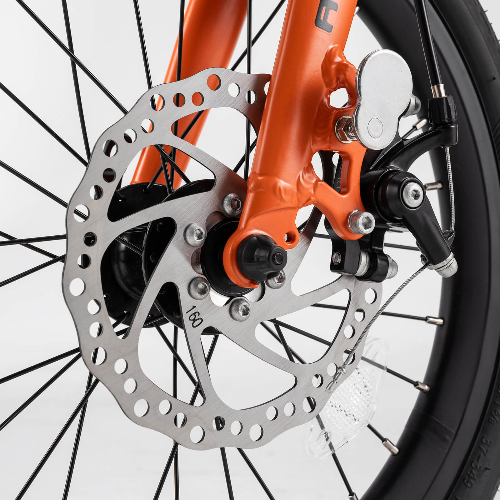rockbros 16 folding bike disc brake portable city cycling
#color_orange