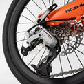 rockbros 16 folding bike disc brake portable city cycling
#color_orange