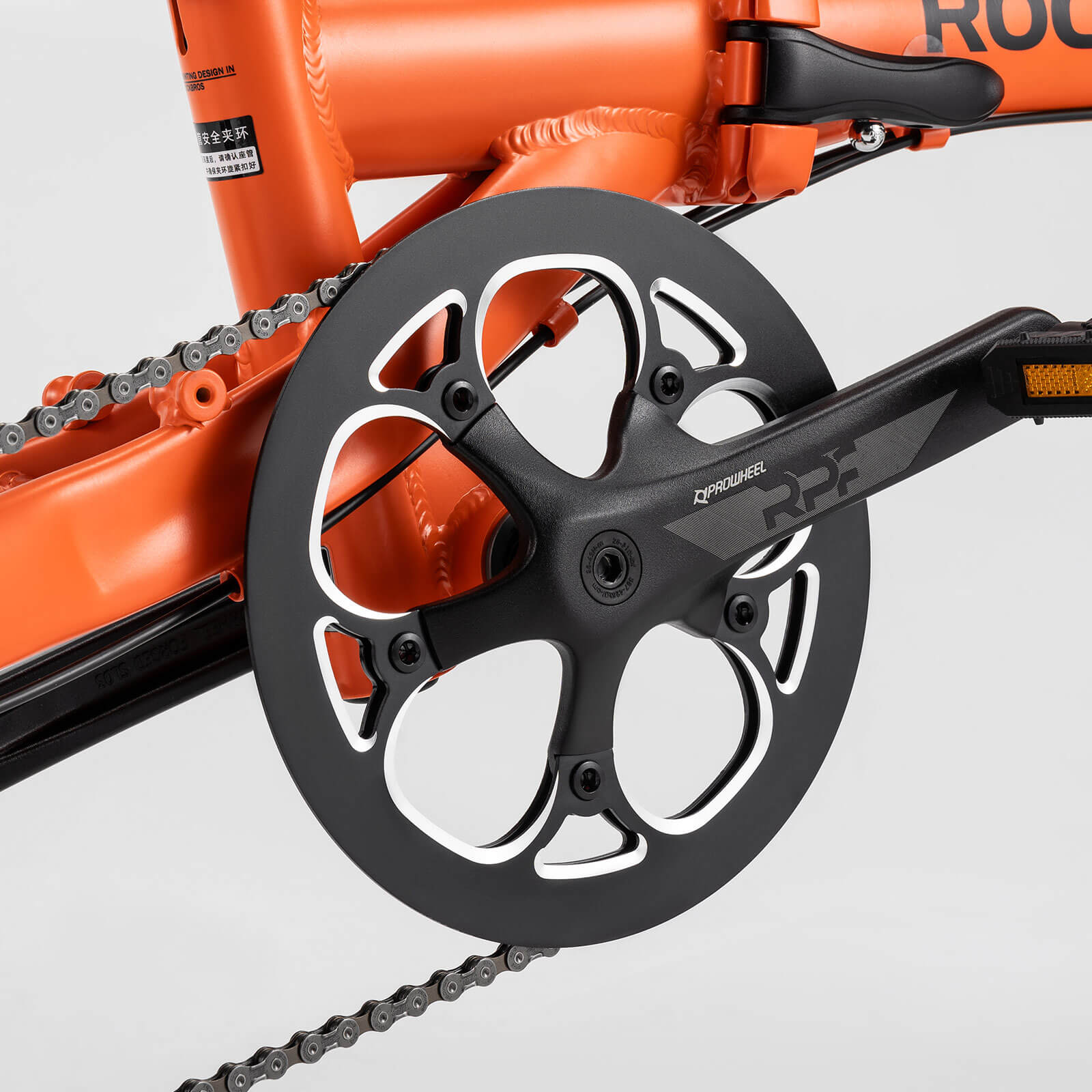 rockbros 16 folding bike disc brake portable city cycling
#color_orange