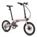 rockbros 16 folding bike disc brake portable city cycling
#color_pink