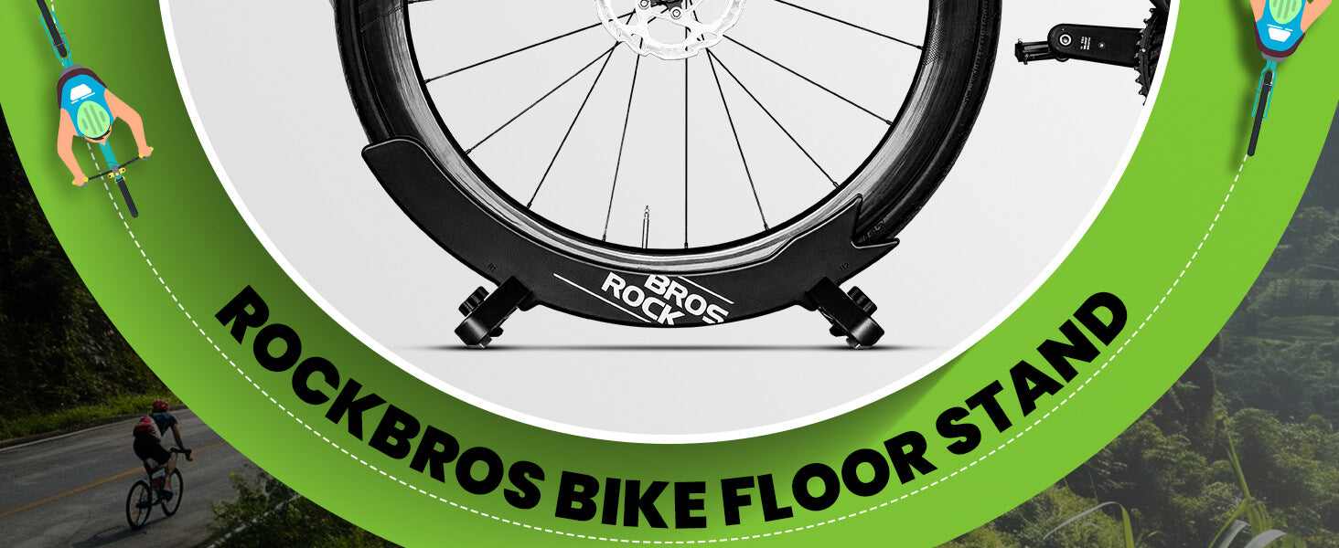 rockbros universal bike stand, suitable for mountain and road bicycles.