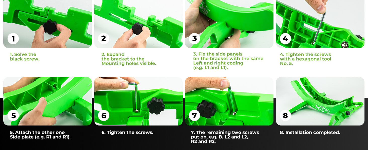 rockbros universal bike stand, suitable for mountain and road bicycles.