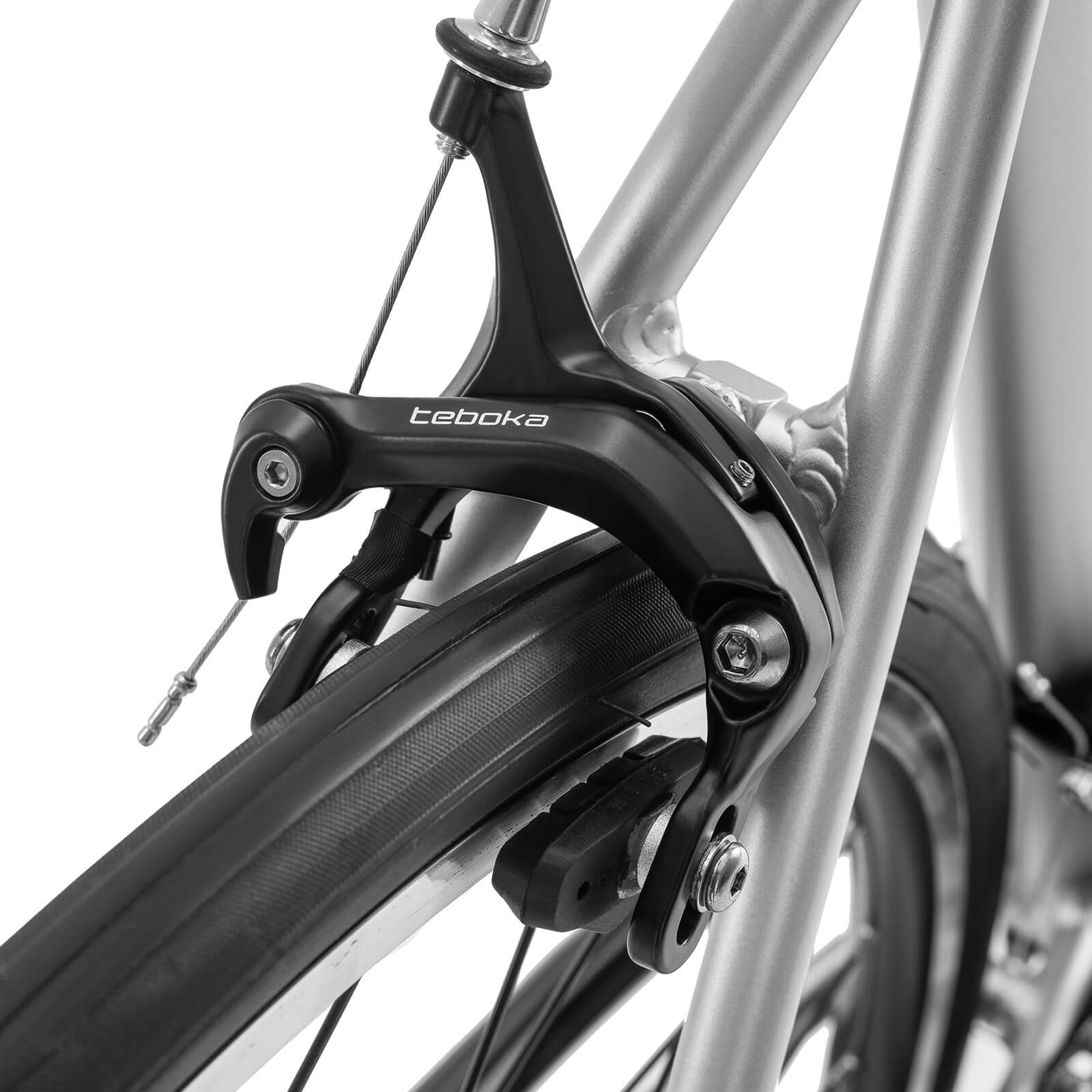 ROCKBROS AERIX aluminium road bike is sleek with endurance geometry.
#color_grey
