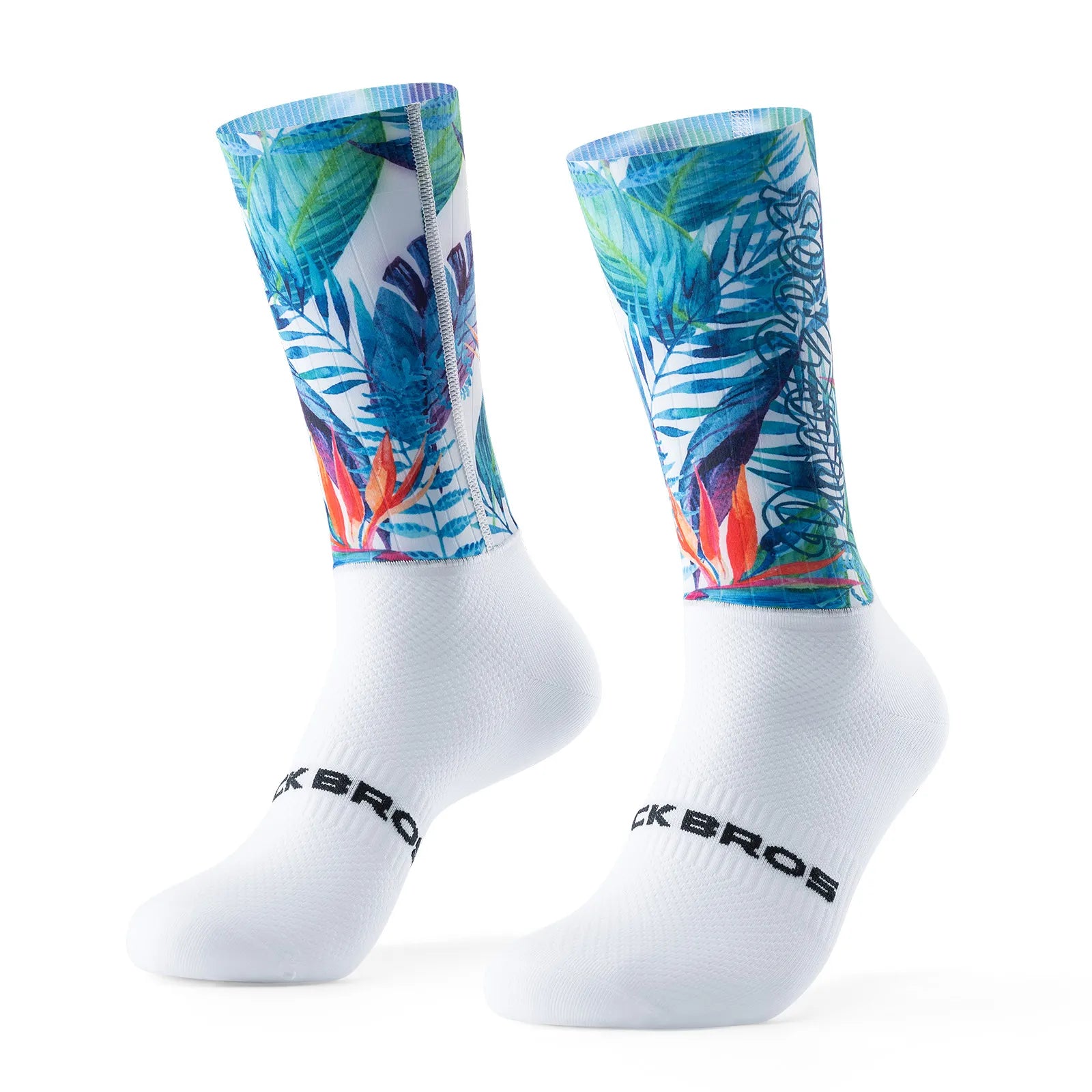 ROCKBROS Aero Compression Cycling Socks with Performance Fit and Aerodynamic Ribbed Texture.
#color_blue