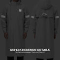 rockbros long cycling jacket for rain and wind protection