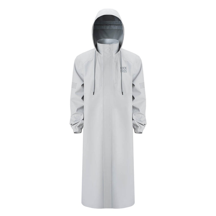 rockbros long cycling jacket for rain and wind protection