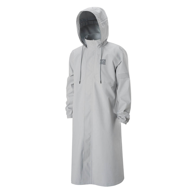 rockbros long cycling jacket for rain and wind protection