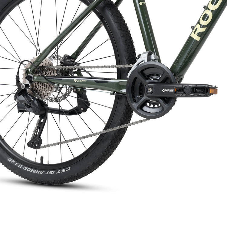 rockbros 27.5 aluminium mountain bike with disc brakes for adult trail riding