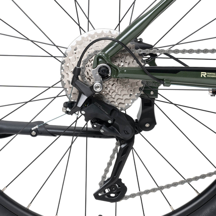 rockbros 27.5 aluminium mountain bike with disc brakes for adult trail riding