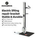 ROCKBROS single head electric bike repair stand for workshop and home maintenance