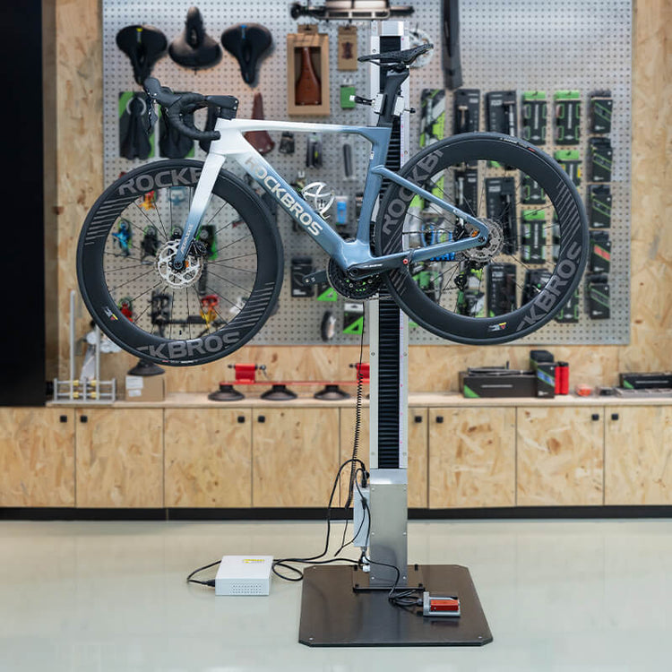 ROCKBROS single head electric bike repair stand for workshop and home maintenance