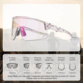 rockbros photochromic cycling glasses unisex outdoor sports