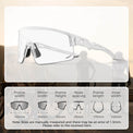 rockbros photochromic cycling glasses unisex outdoor sports