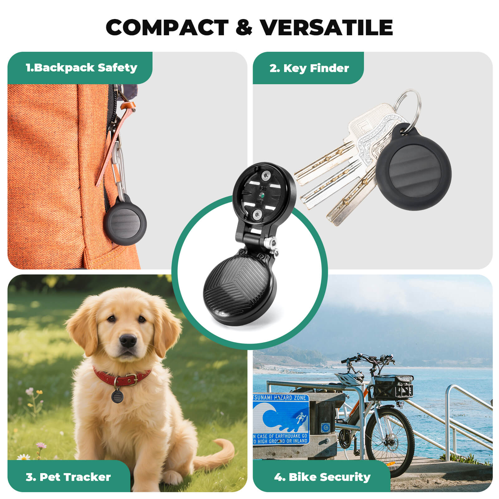 rockbros pocket item tracker apple compatible for personal belongings