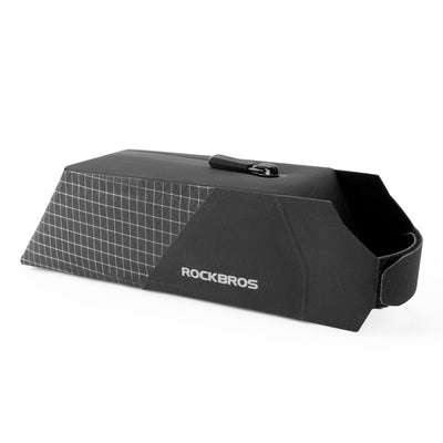 Rockbros AS-164 Aero Waterproof Bike Frame Bag 0.6L with Checkered Pattern