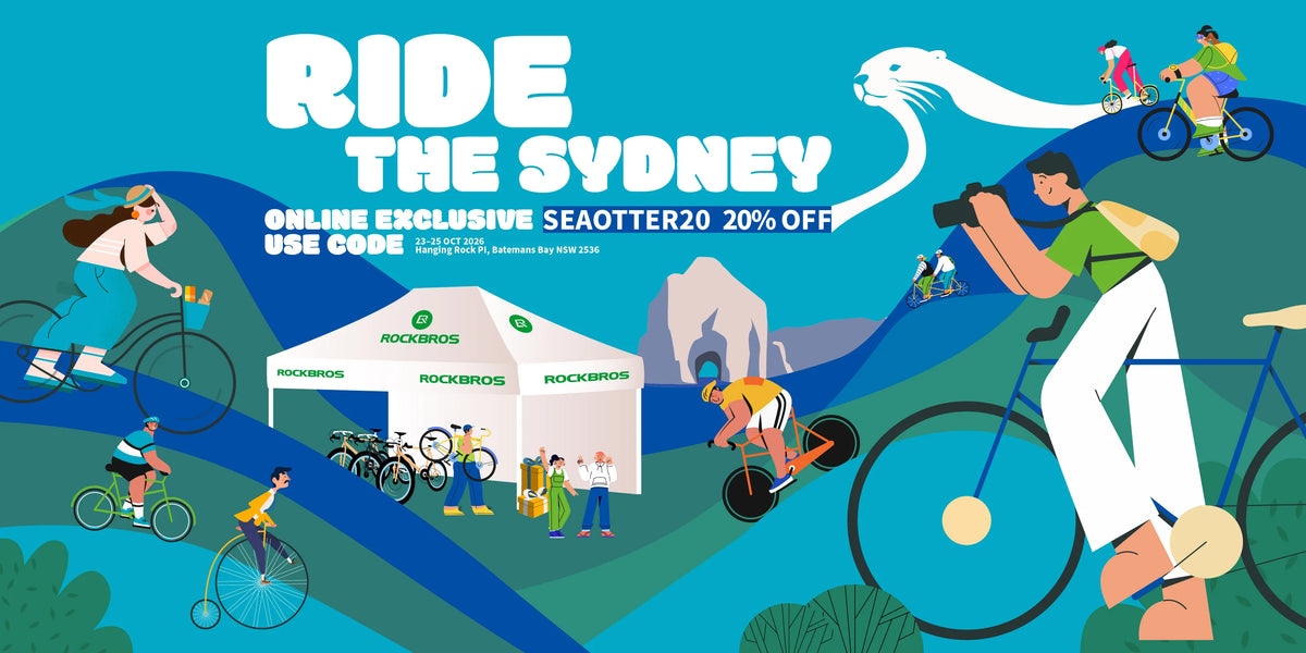 ROCKBROS Australia Sea Otter Festival promotion – second item 50% off