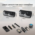 rockbros flash painting handlebar roll bag for cycling
#color_black