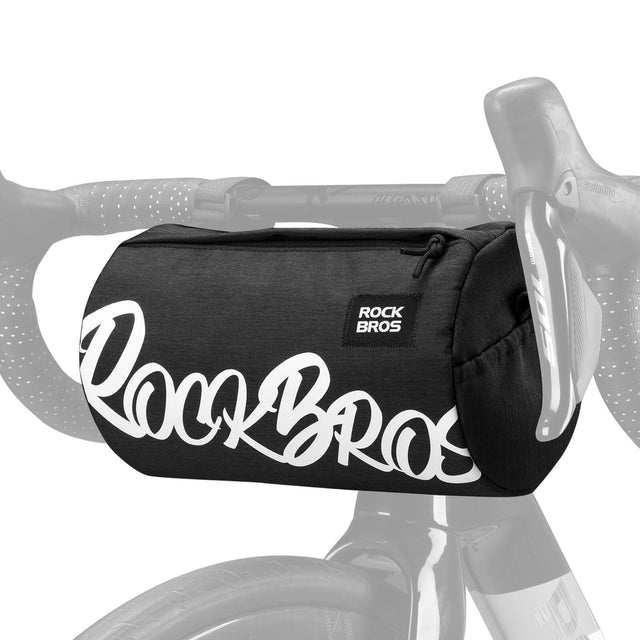 rockbros flash painting handlebar roll bag for cycling
#color_black