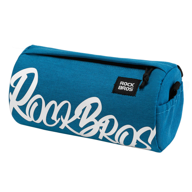 rockbros flash painting handlebar roll bag for cycling
#color_blue
