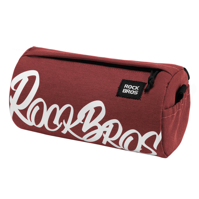 rockbros flash painting handlebar roll bag for cycling
#color_red