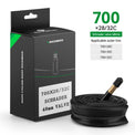 rockbros mtb and road bike inner tube for reliable cycling
#option_700x28/32C Presta 80mm