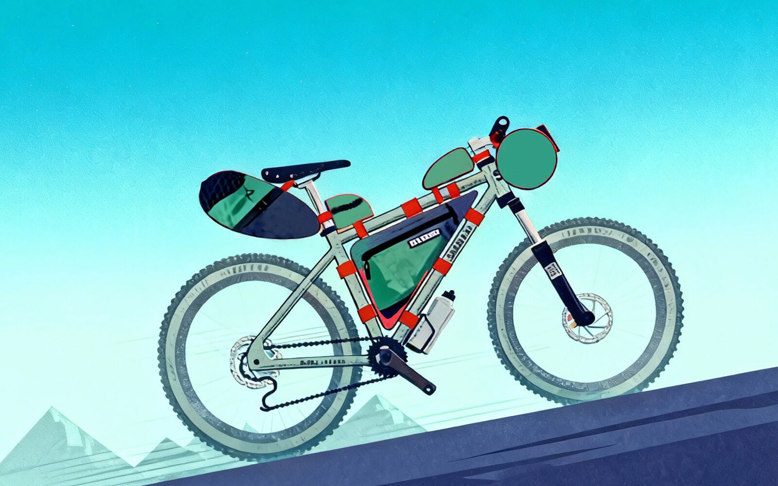 ROCKBROS cycling storage bags for road, MTB and commuter bikes.