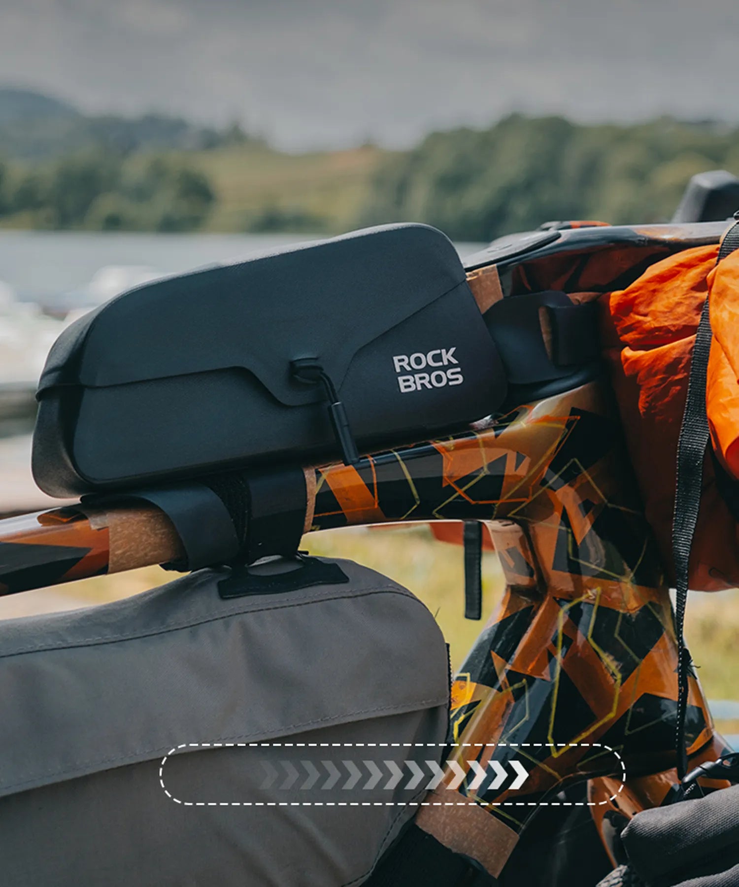 ROCKBROS bike bags collection for cycling storage and outdoor rides