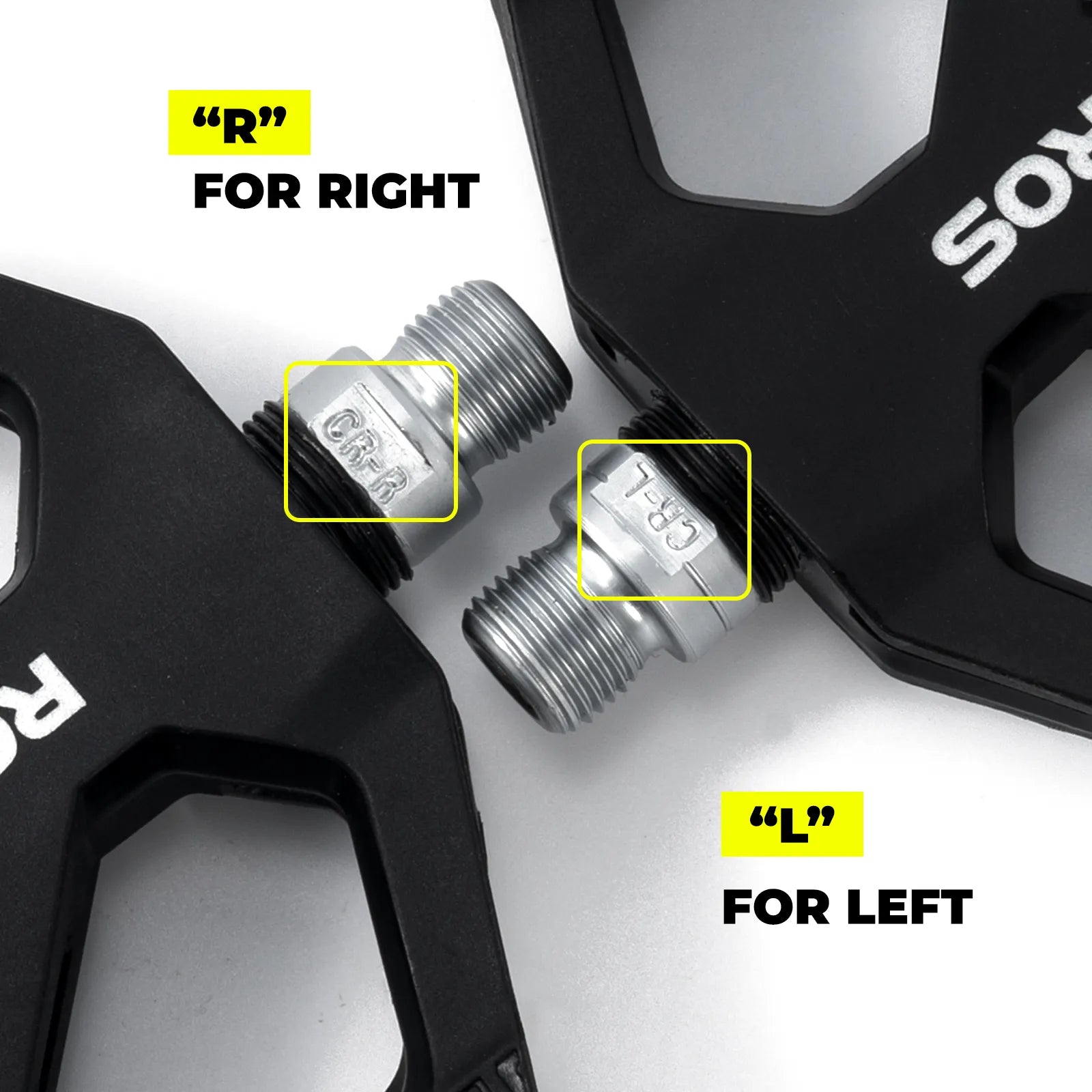 Rockbros Anti-Slip Nylon Fiber Bike Pedals in Multiple Colors for MTB and Road Bikes
#color_orange