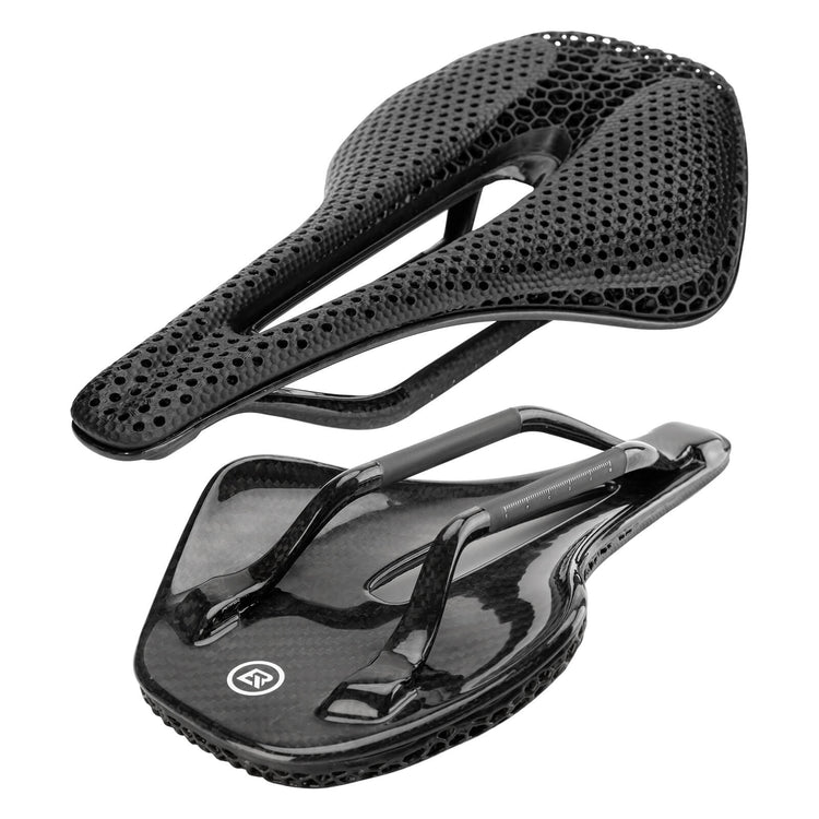 ROCKBROS 3D Printed Carbon Fiber Bike Saddle for road and mountain cycling