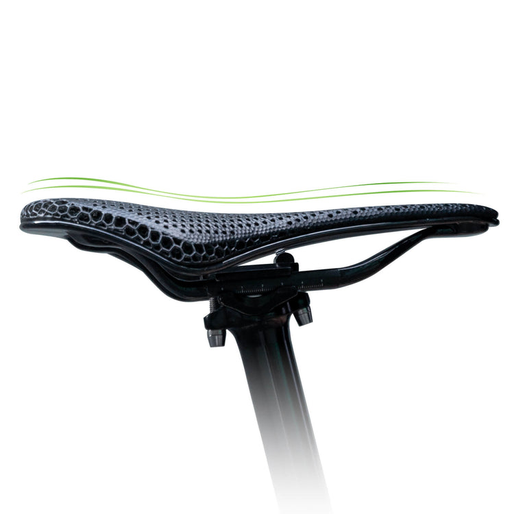 ROCKBROS 3D Printed Carbon Fiber Bike Saddle for road and mountain cycling