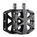 rockbros carbon fiber anti slip pedals for mountain biking