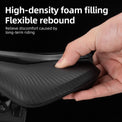 ROCKBROS ergonomic sport saddle tail light compatible for cycling