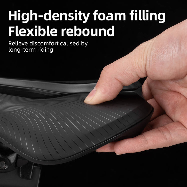 ROCKBROS ergonomic sport saddle tail light compatible for cycling