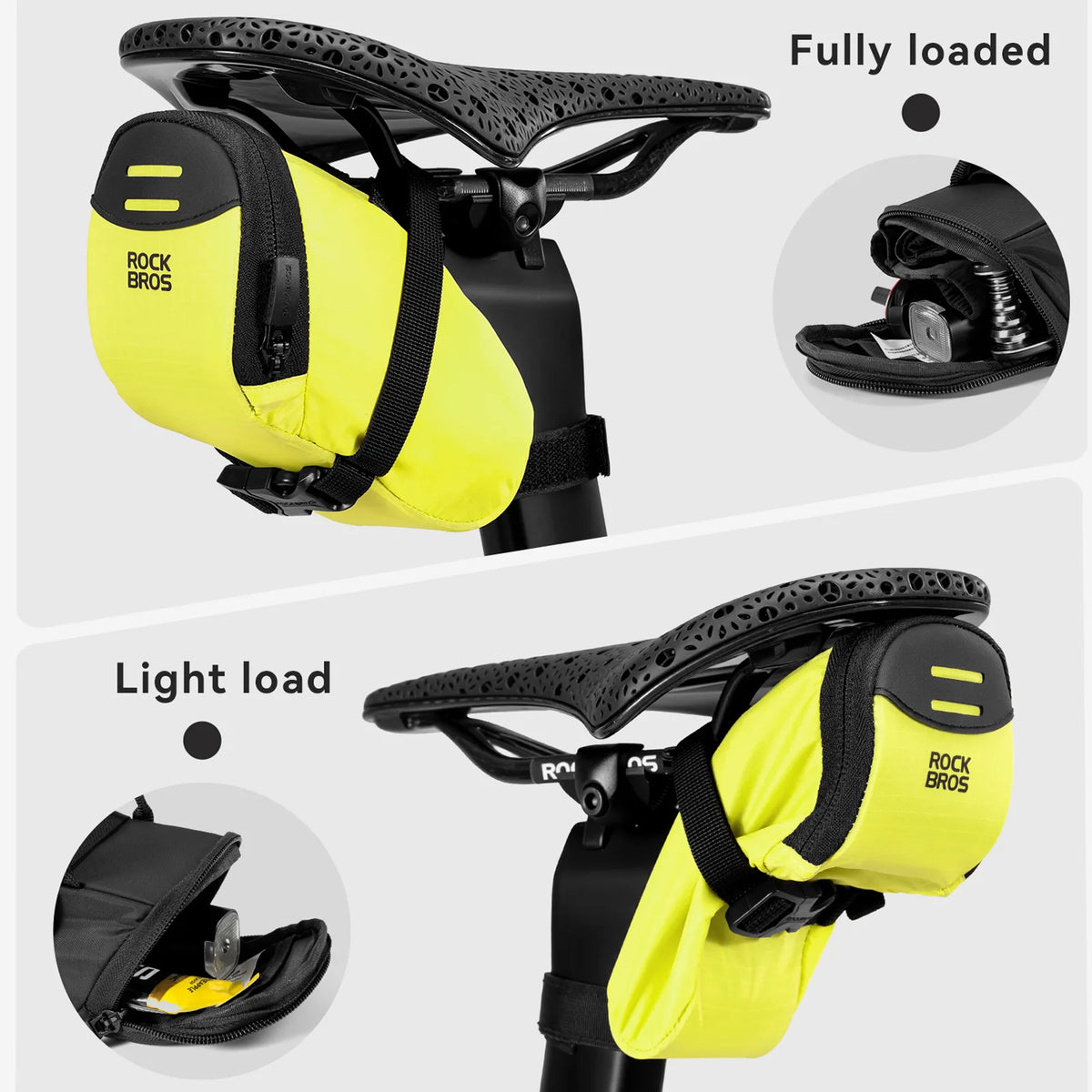 Compact Bike Saddle Bag 0.4L F007