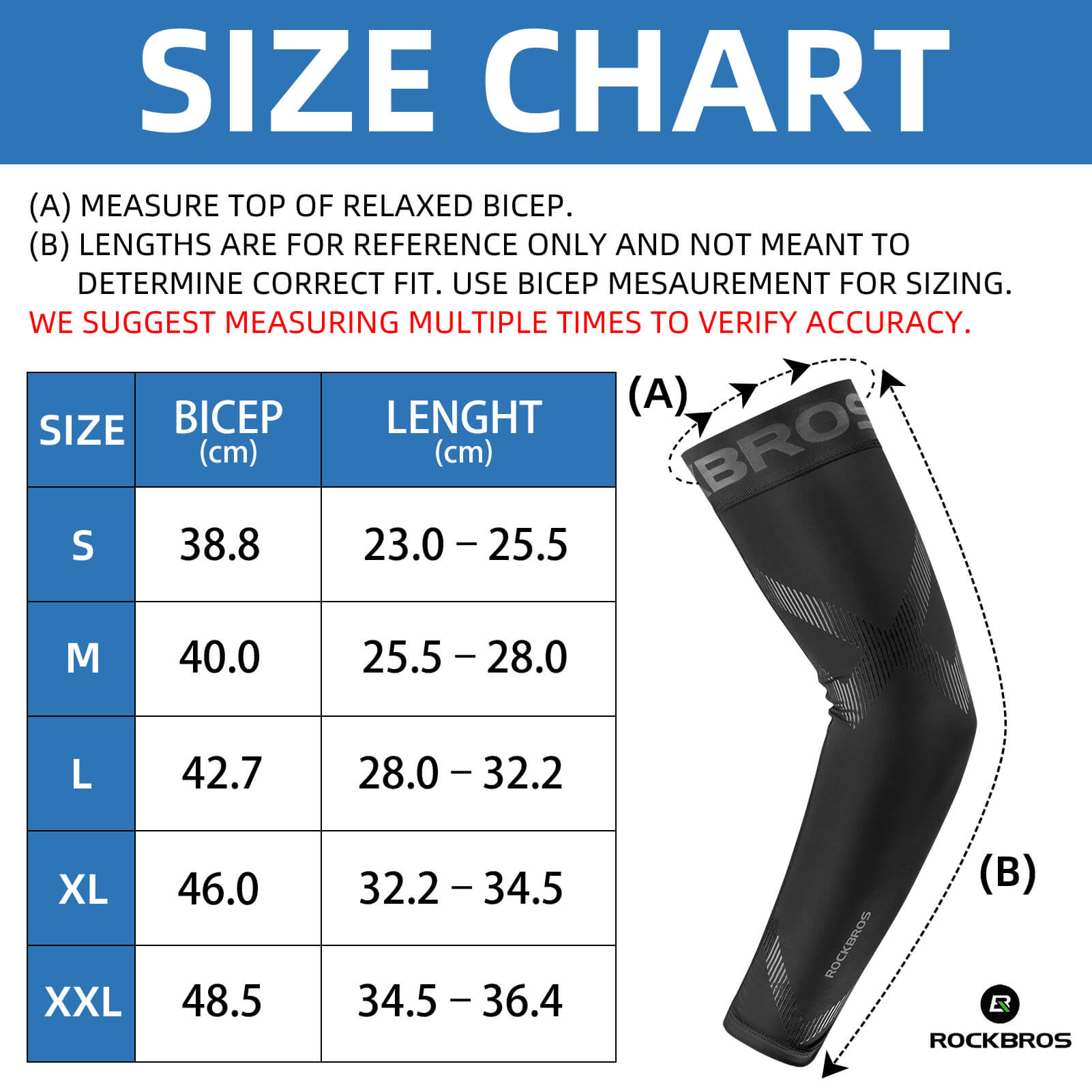 rockbros cooling ice silk arm sleeves for summer outdoor.
#color_black