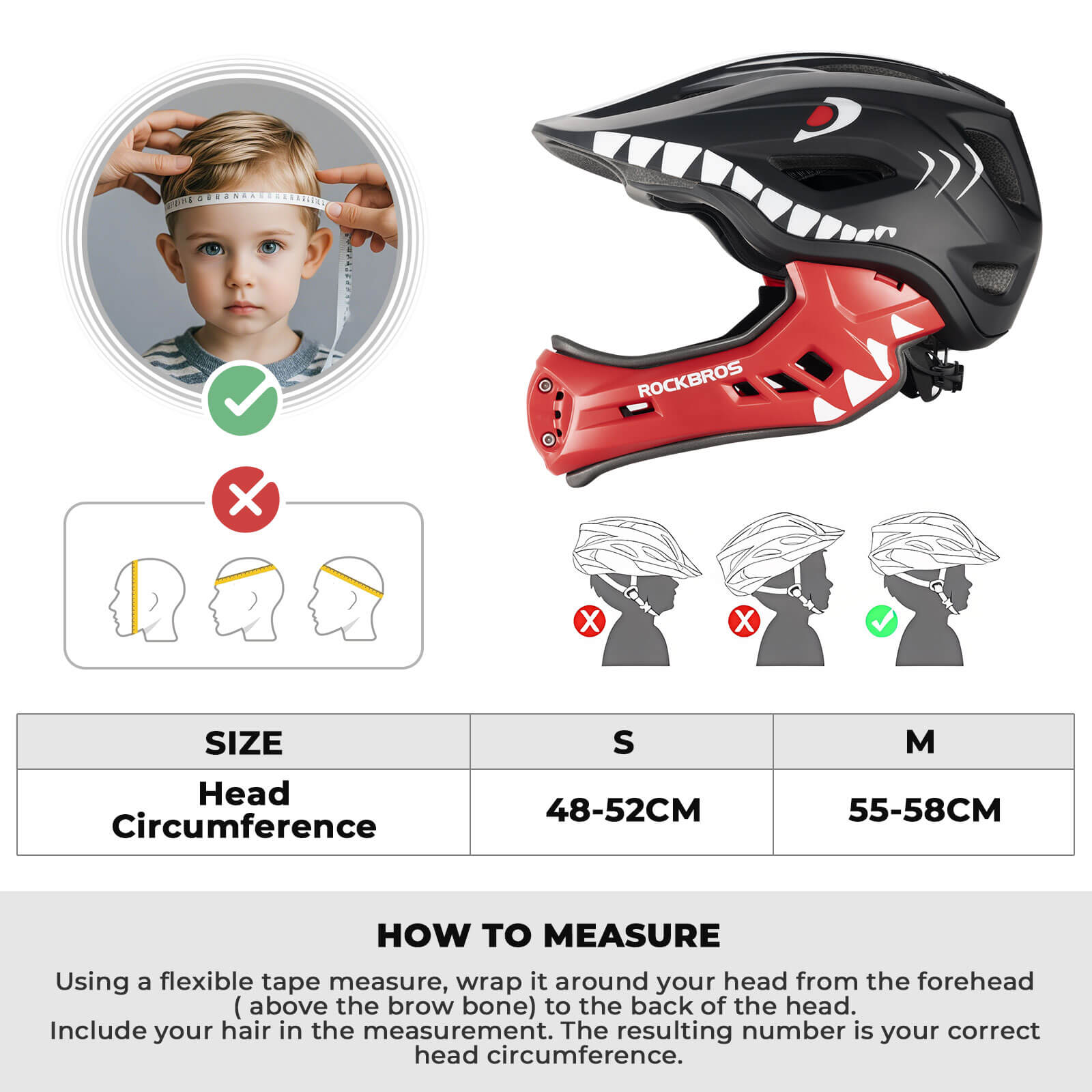 rockbros critter childrens helmet fun animal design cycling
#color_black