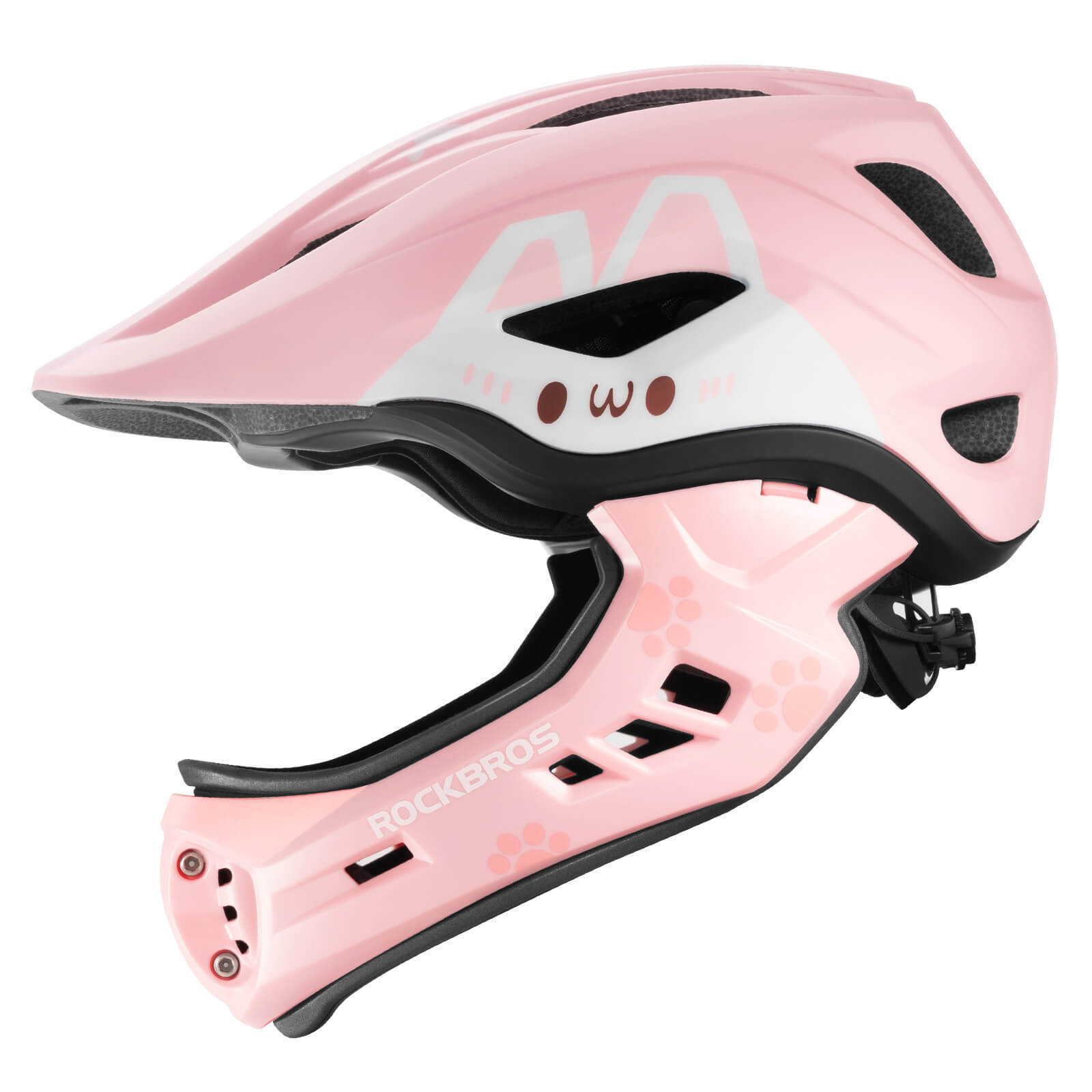 rockbros critter childrens helmet fun animal design cycling
#color_pink