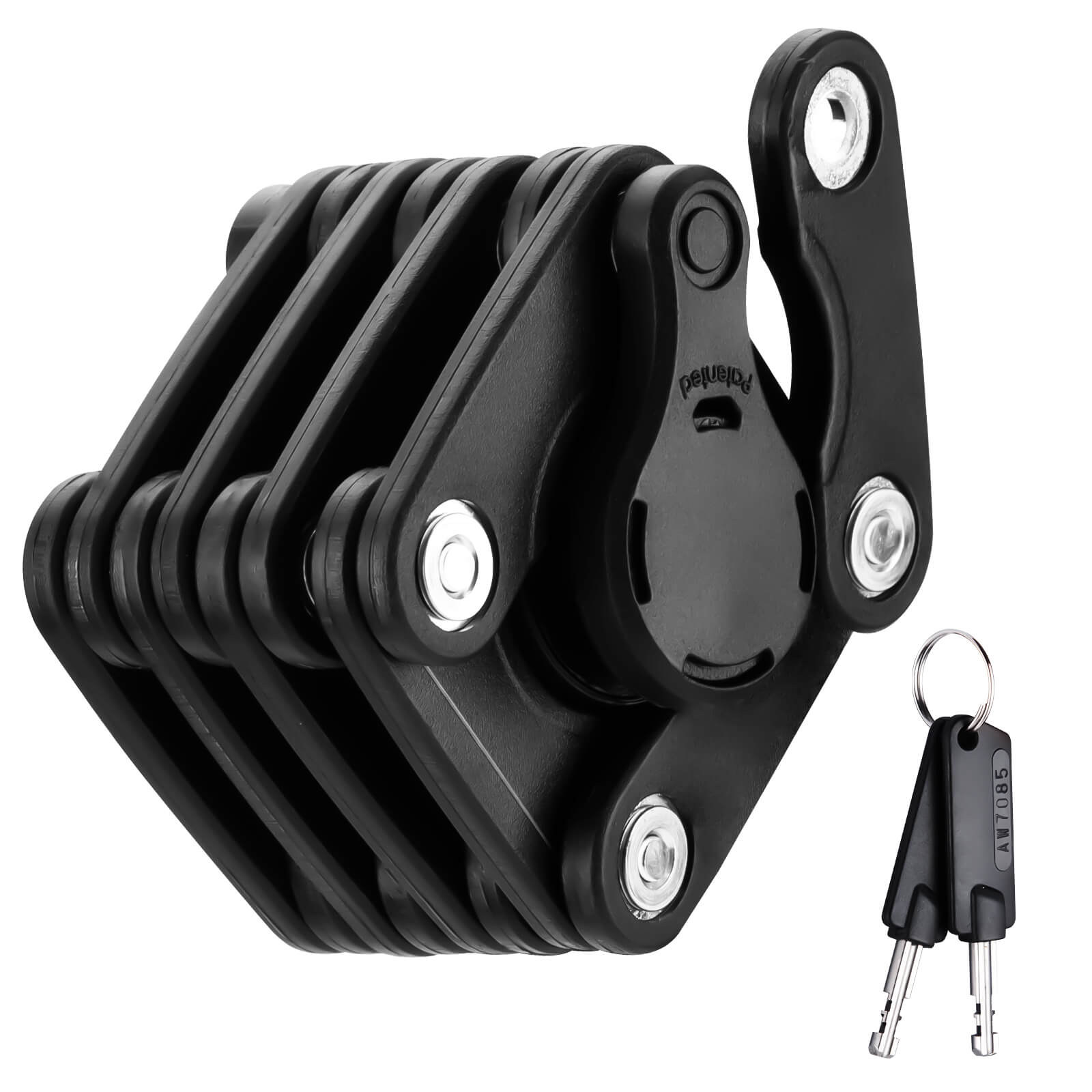Rockbros cube-style combination chain lock for bike security
#color_black